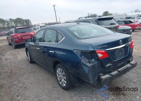 2015 Nissan Sentra Sv z USA, uszkodzony, nr VIN 3N1AB7AP2FY311787